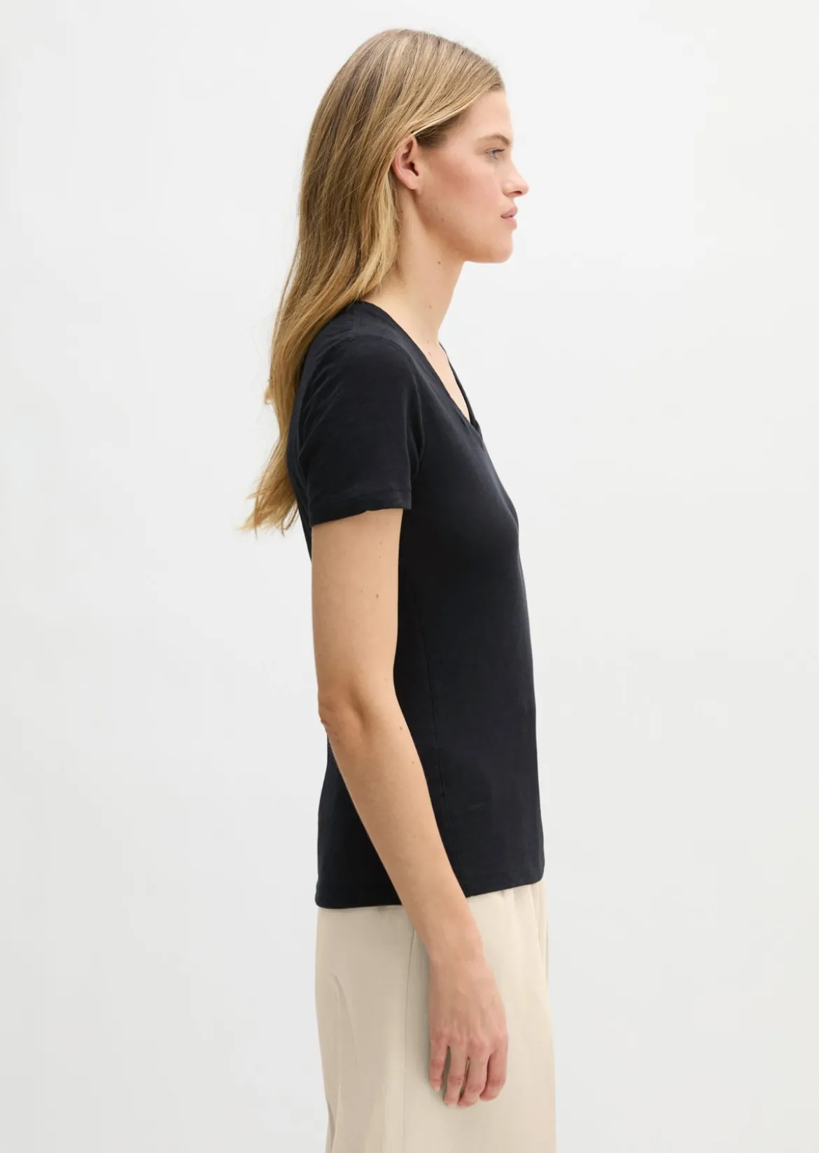 DfC Jersey-T-Shirt regular aus reiner Baumwolle
