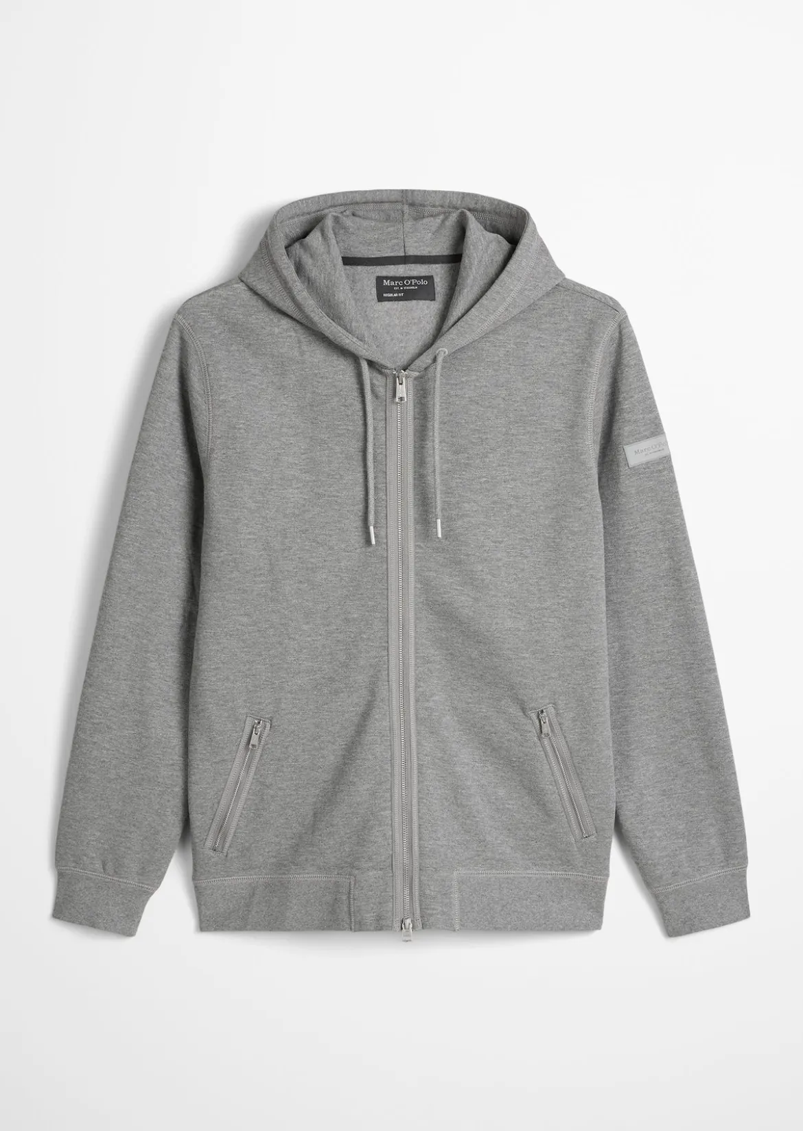 DfC Kapuzen-Sweatjacke regular aus weichem Bio-Baumwoll-Sweat