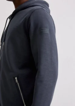 DfC Kapuzen-Sweatjacke regular aus weichem Bio-Baumwoll-Sweat