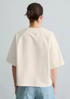 DfC Kurzarm-Sweatshirt relaxed aus reinem Organic Cotton
