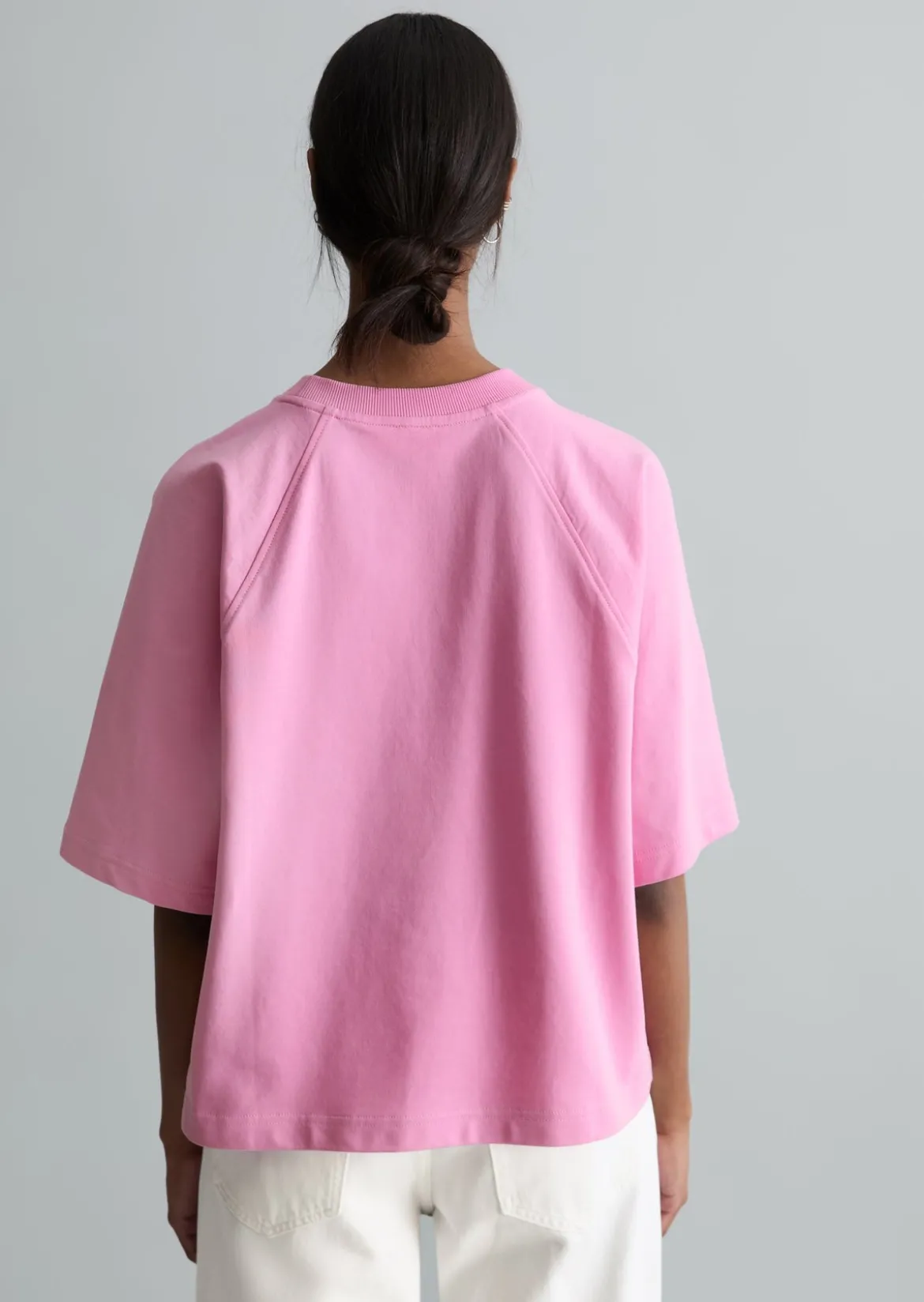 DfC Kurzarm-Sweatshirt relaxed aus reinem Organic Cotton