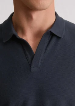 DfC Ottoman-Poloshirt aus weichem Bio-Baumwoll-Jersey