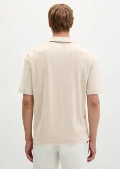 DfC Poloshirt loose aus Bio-Baumwoll-Frottee