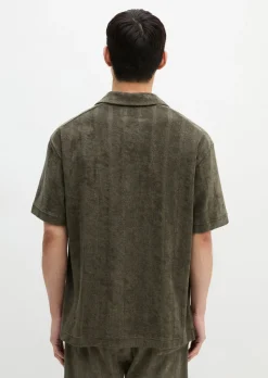 DfC Poloshirt loose aus Bio-Baumwoll-Frottee