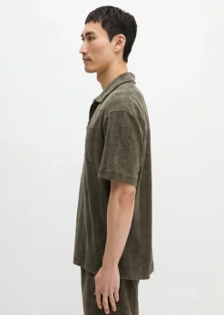 DfC Poloshirt loose aus Bio-Baumwoll-Frottee