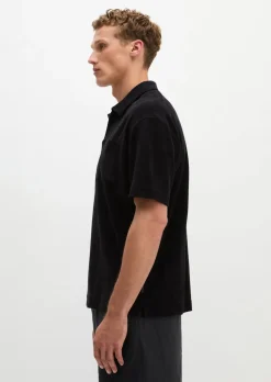 DfC Poloshirt loose aus Bio-Baumwoll-Frottee