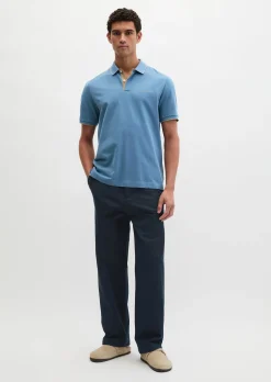 DfC Poloshirt Piqué regular aus reiner Bio-Baumwolle