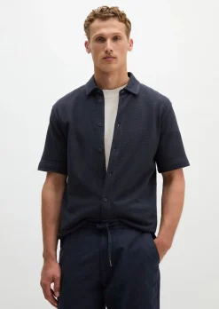 DfC Poloshirt regular mit feiner Waffel-Struktur