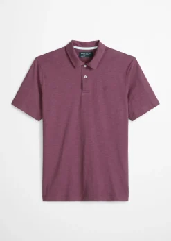 DfC Poloshirt Slub-Jersey regular aus weicher Bio-Baumwolle