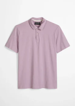 DfC Poloshirt Slub-Jersey regular aus weicher Bio-Baumwolle