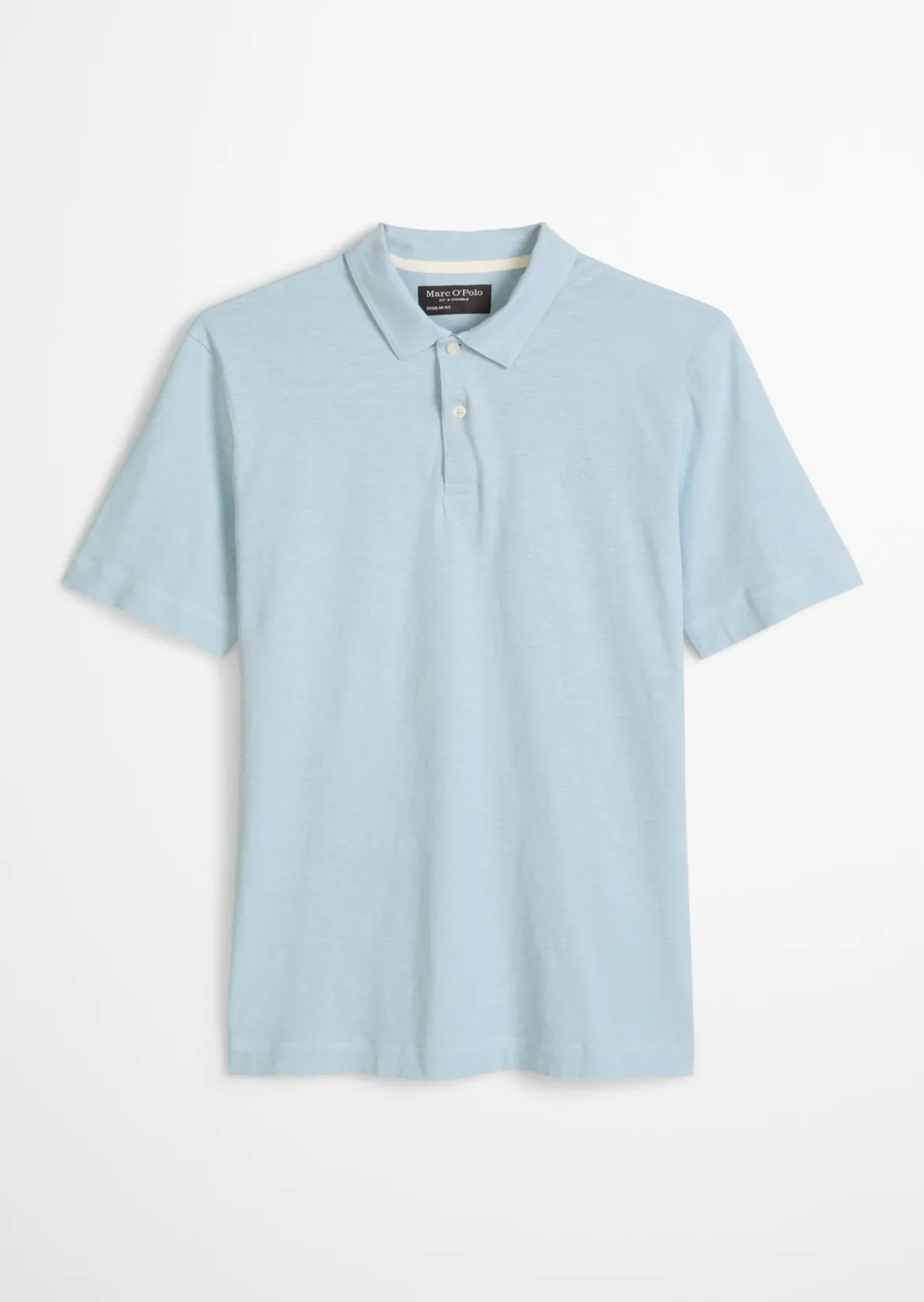 DfC Poloshirt Slub-Jersey regular aus weicher Bio-Baumwolle