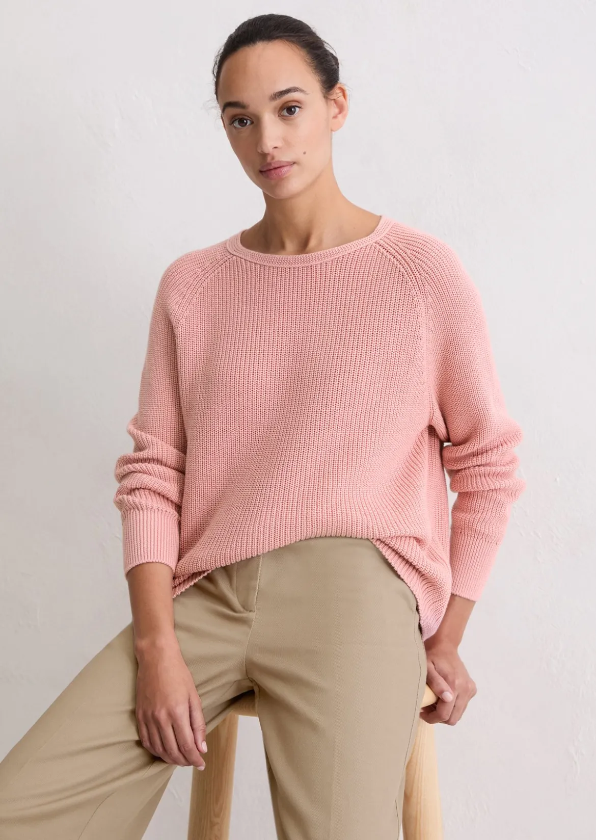 DfC Pullover loose aus Heavy-Weight-Organic-Cotton