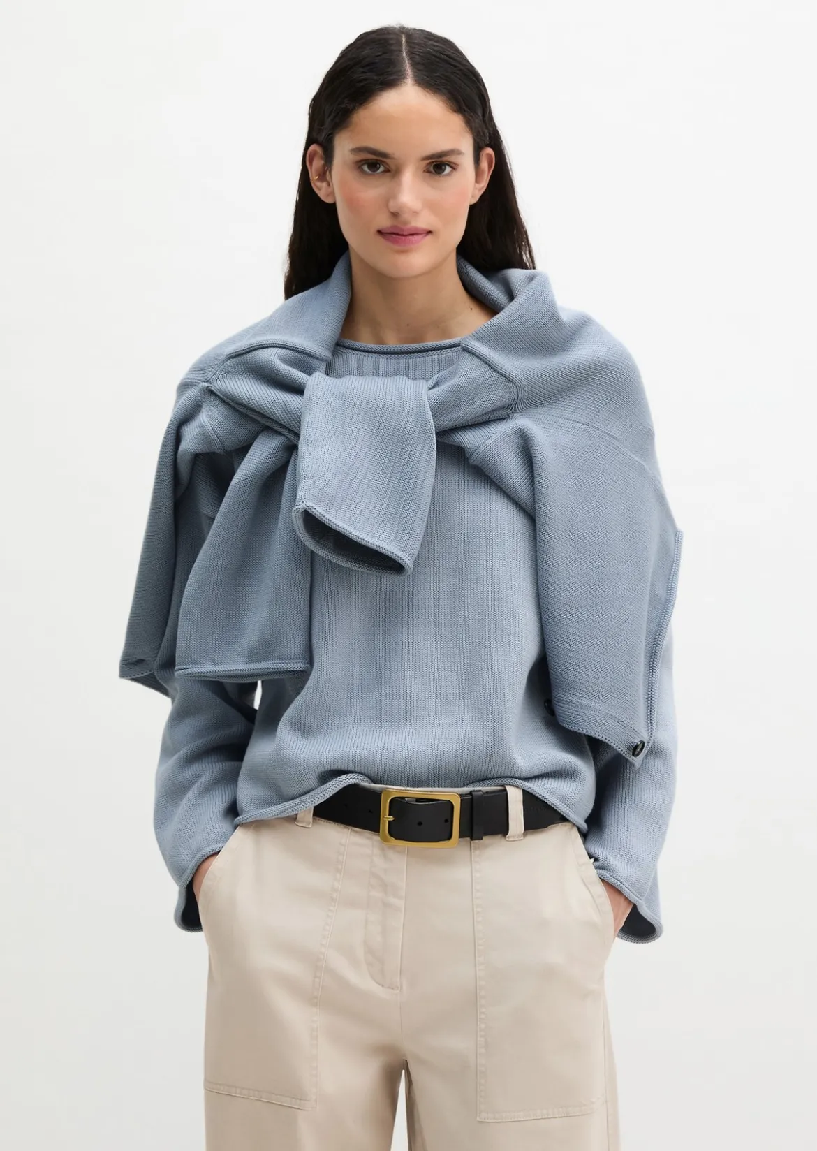 DfC Pullover loose aus Heavy Cotton-Garn