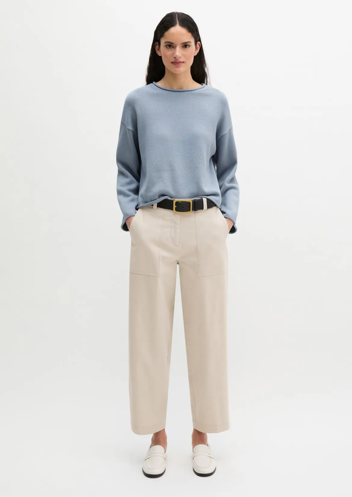 DfC Pullover loose aus Heavy Cotton-Garn