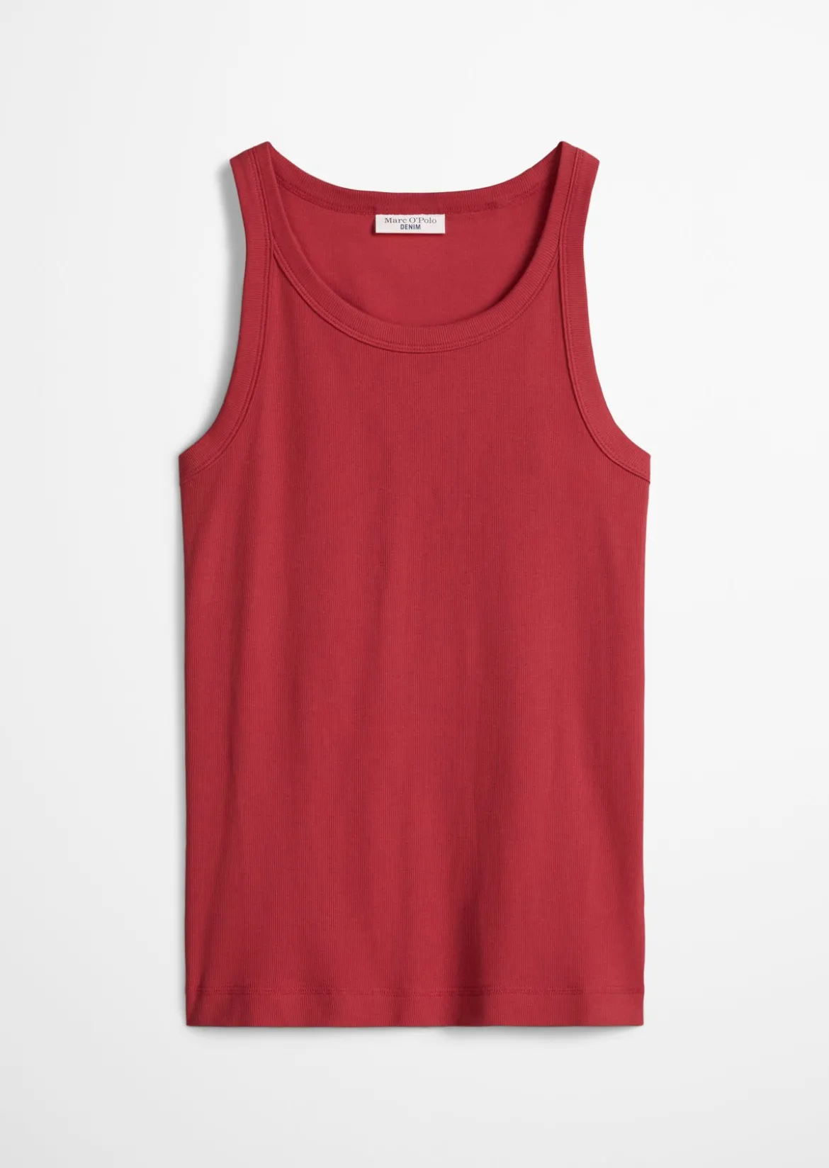 DfC Ripp-Tanktop slim aus Bio-Baumwoll-Stretchjersey