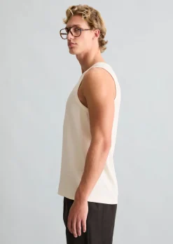 DfC Ripp-Tanktop slim aus Bio-Baumwoll-Mix