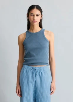 DfC Ripp-Top slim aus reinem Organic Cotton