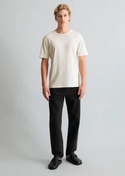 DfC Ripp-T-Shirt regular aus Bio-Baumwoll-Mix