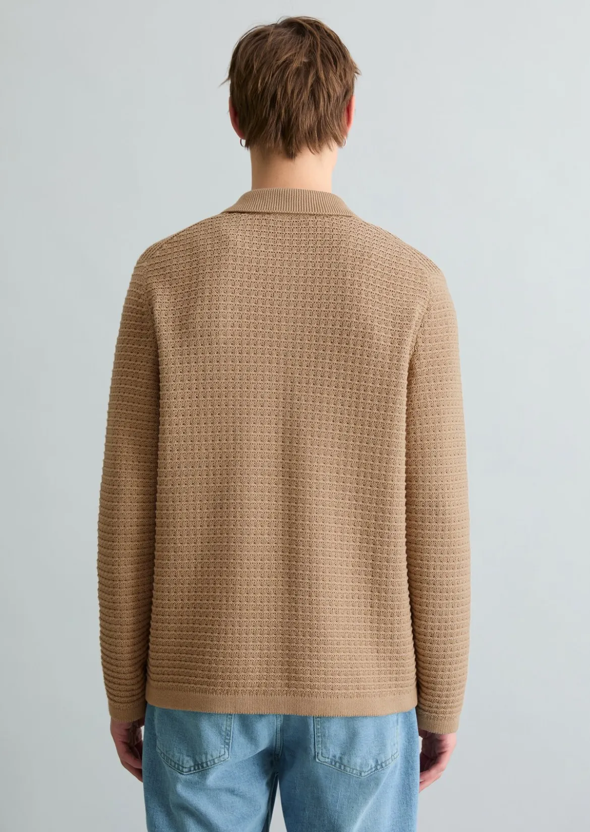 DfC Strickjacke loose mit markanter Struktur