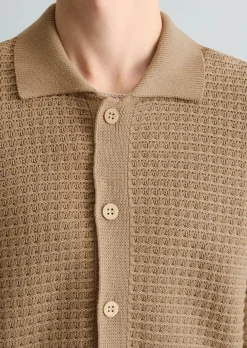 DfC Strickjacke loose mit markanter Struktur