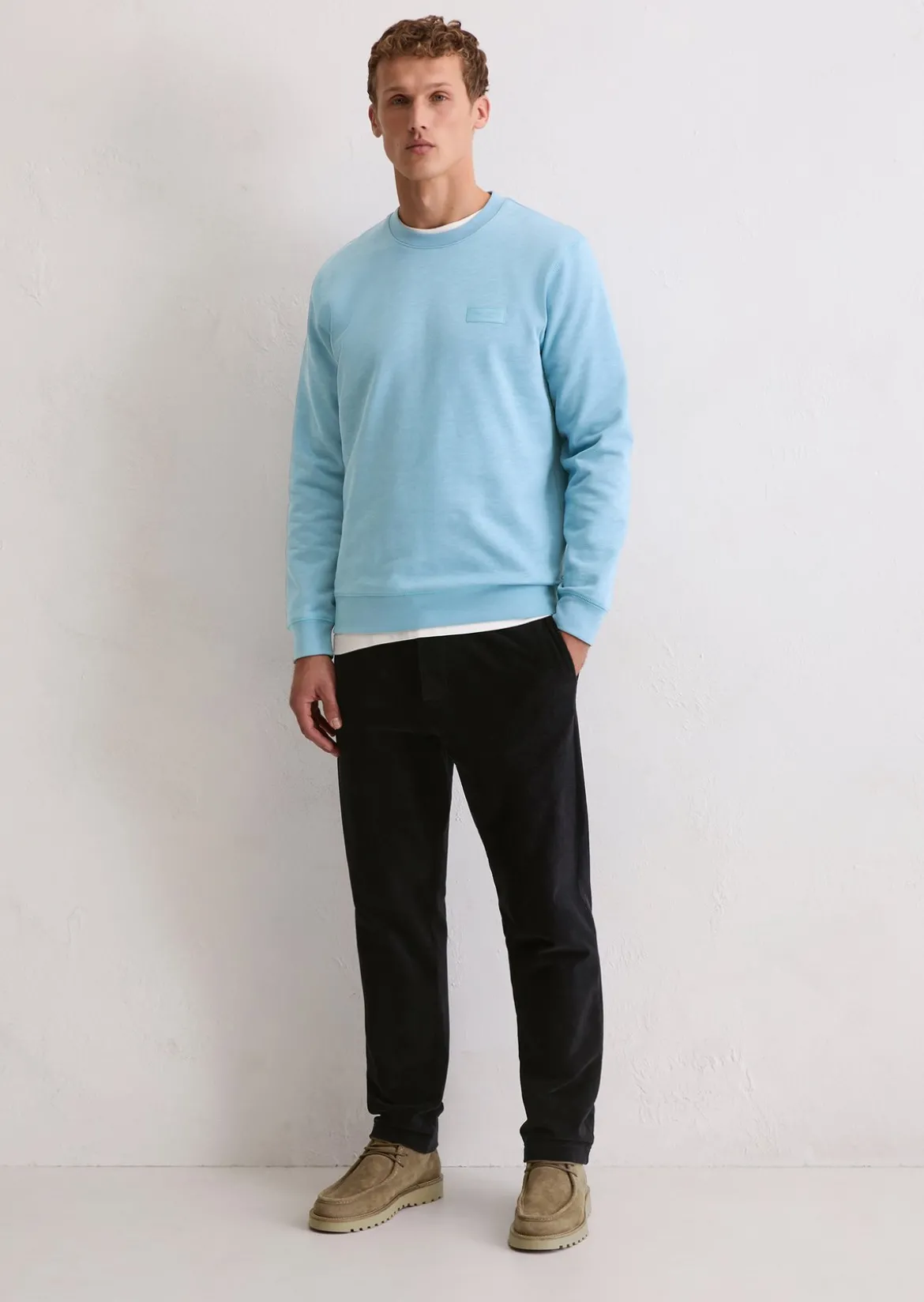DfC Sweatshirt regular aus weichem Bio-Baumwoll-Sweat
