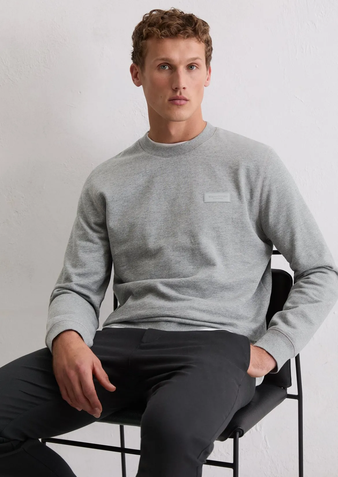DfC Sweatshirt regular aus weichem Bio-Baumwoll-Sweat