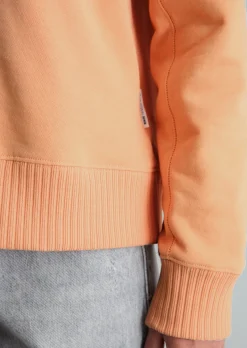 DfC Sweatshirt relaxed mit Rippstrick-Bündchen