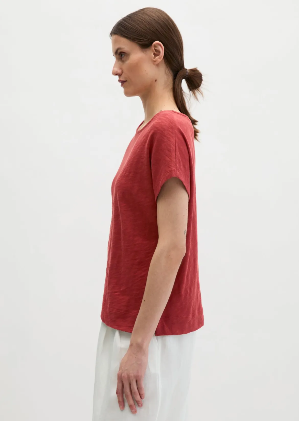 DfC T-Shirt loose aus Slub-Jersey