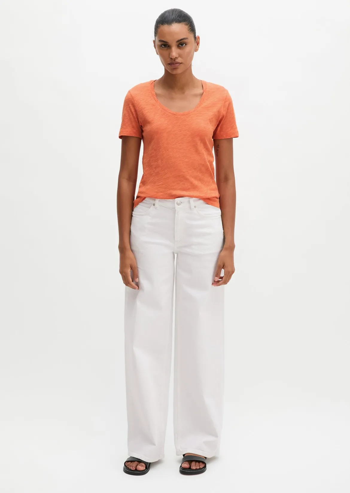 DfC T-Shirt loose aus Slub-Jersey