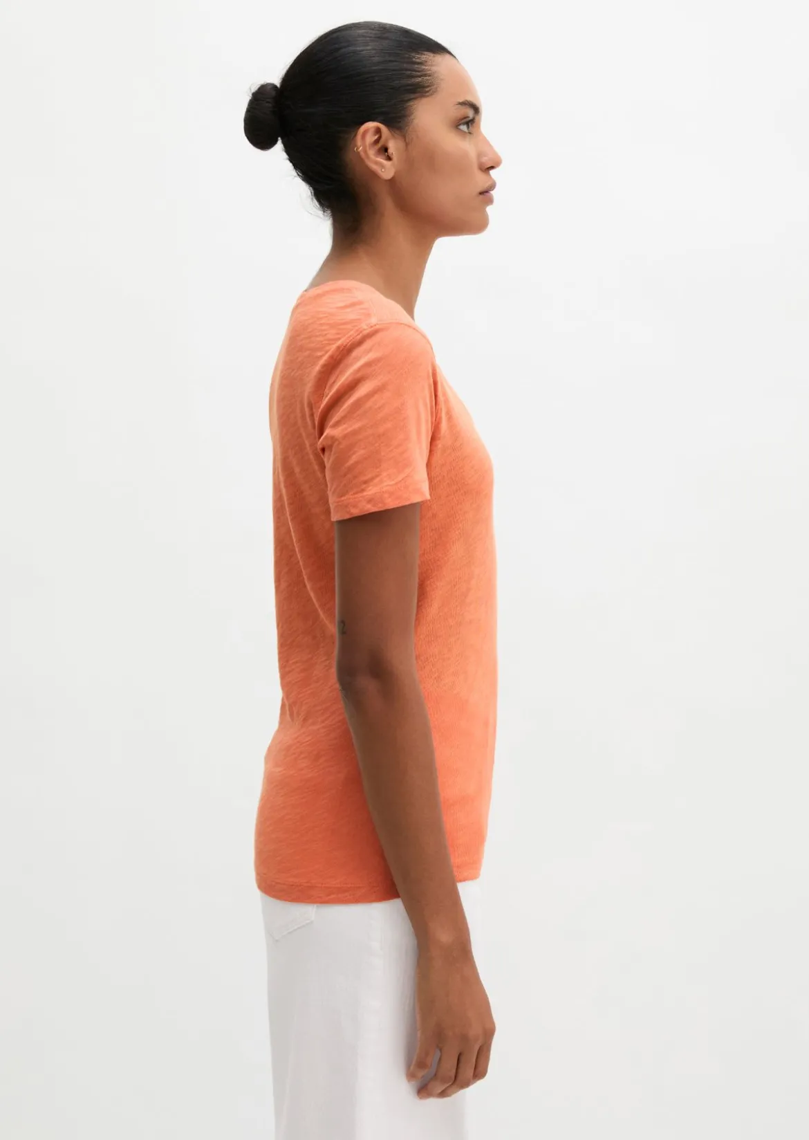 DfC T-Shirt loose aus Slub-Jersey