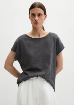 DfC T-Shirt loose aus Slub-Jersey