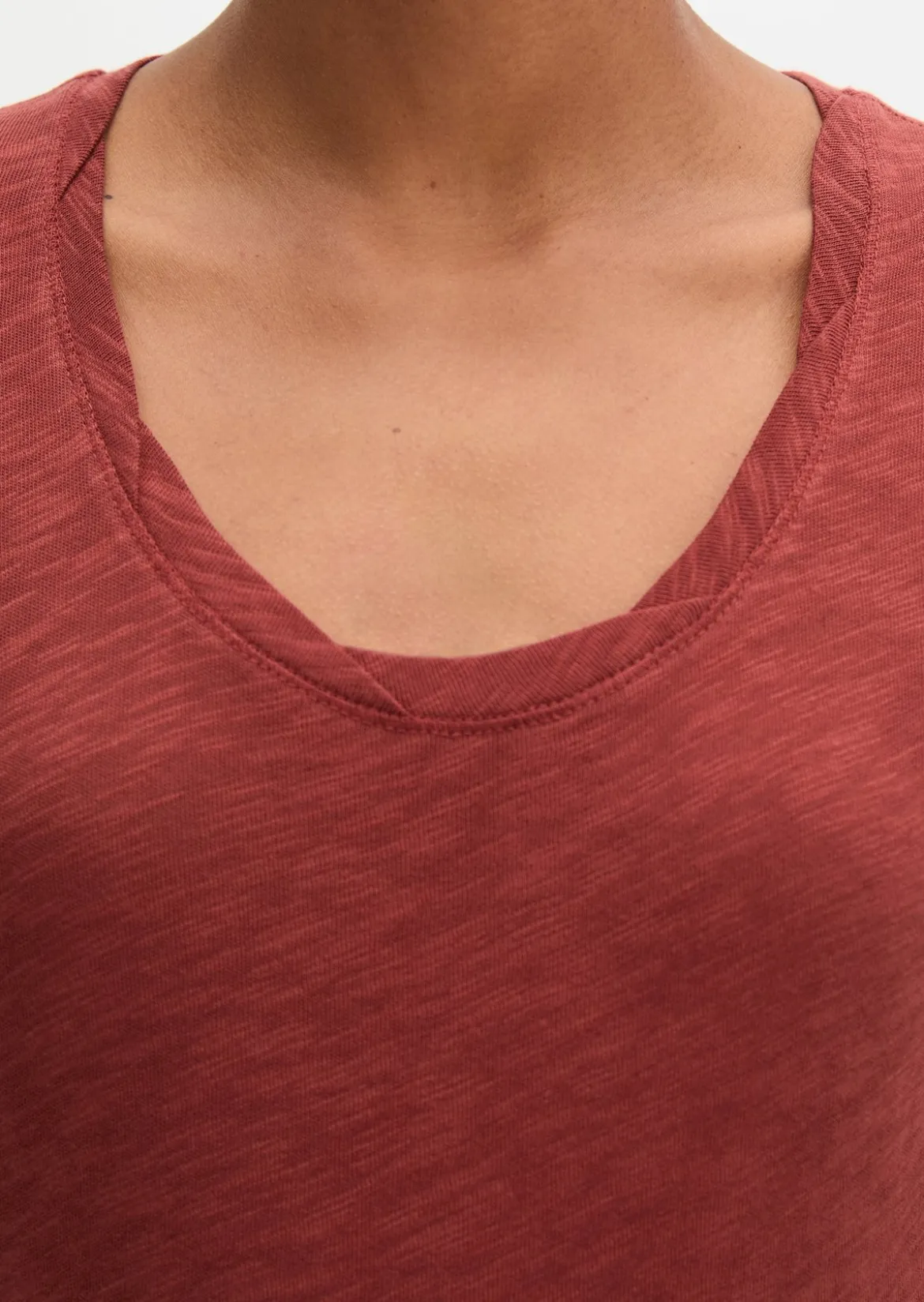 DfC T-Shirt loose aus Slub-Jersey