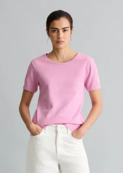 DfC T-Shirt mit Struktur relaxed aus reiner Bio-Baumwolle