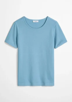 DfC T-Shirt mit Struktur relaxed aus reiner Bio-Baumwolle