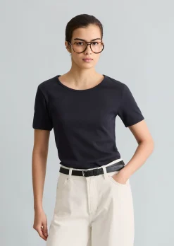 DfC T-Shirt mit Struktur relaxed aus reiner Bio-Baumwolle