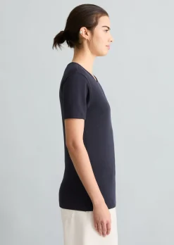 DfC T-Shirt mit Struktur relaxed aus reiner Bio-Baumwolle