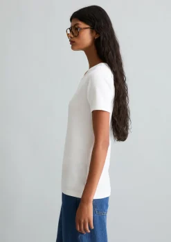 DfC T-Shirt mit Struktur relaxed aus reiner Bio-Baumwolle