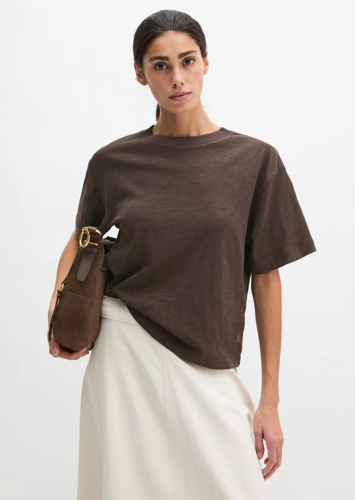 DfC T-Shirt regular aus Slub-Jersey