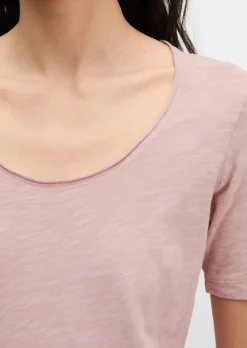 DfC T-Shirt regular aus Slub-Jersey