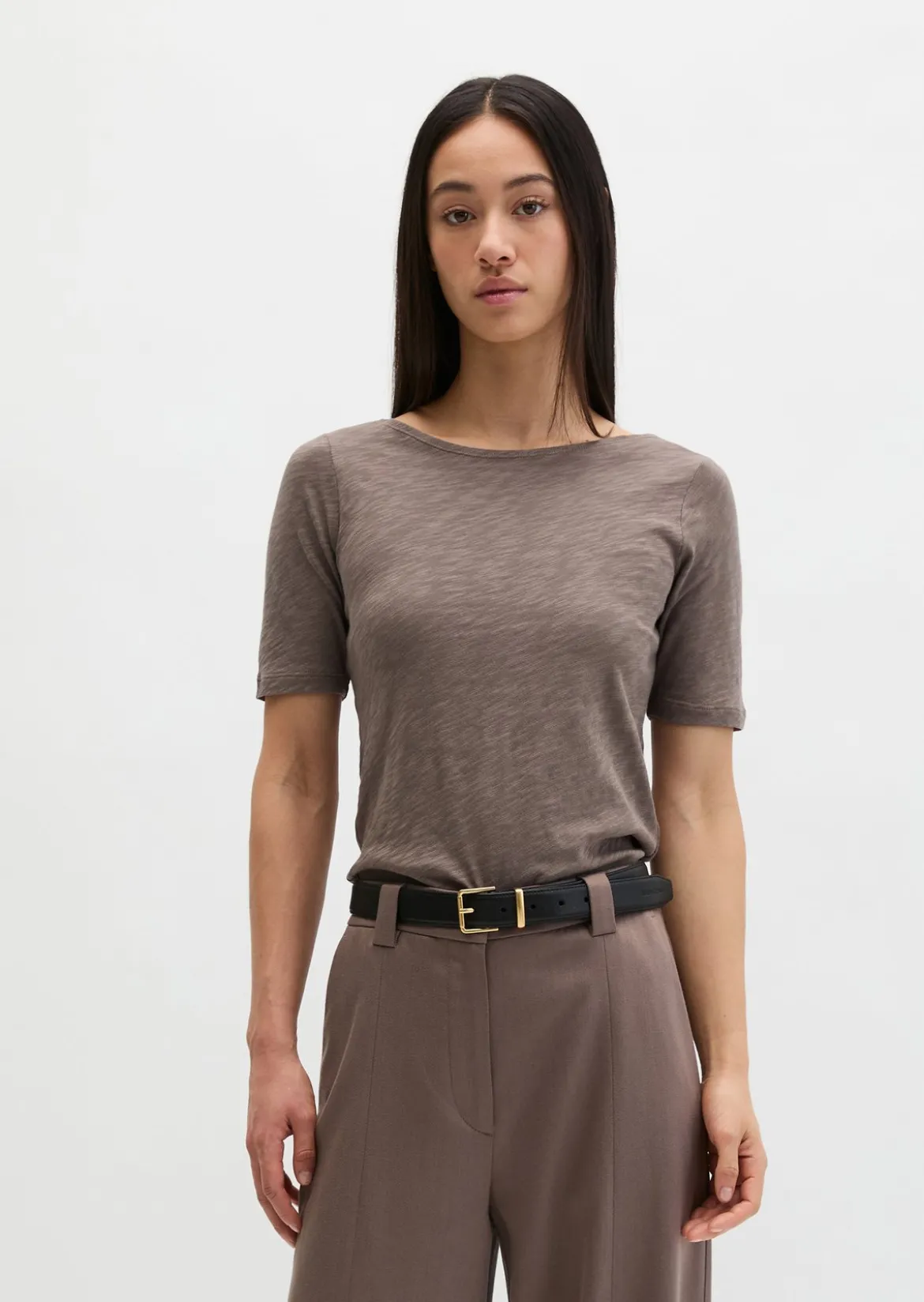 DfC T-Shirt regular aus softem Slub-Jersey