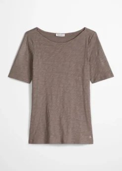 DfC T-Shirt regular aus softem Slub-Jersey