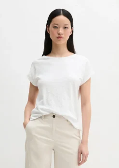 DfC T-Shirt regular aus weichem Baumwoll-Slub-Jersey