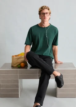 DfC T-Shirt relaxed aus weichem Slub-Jersey