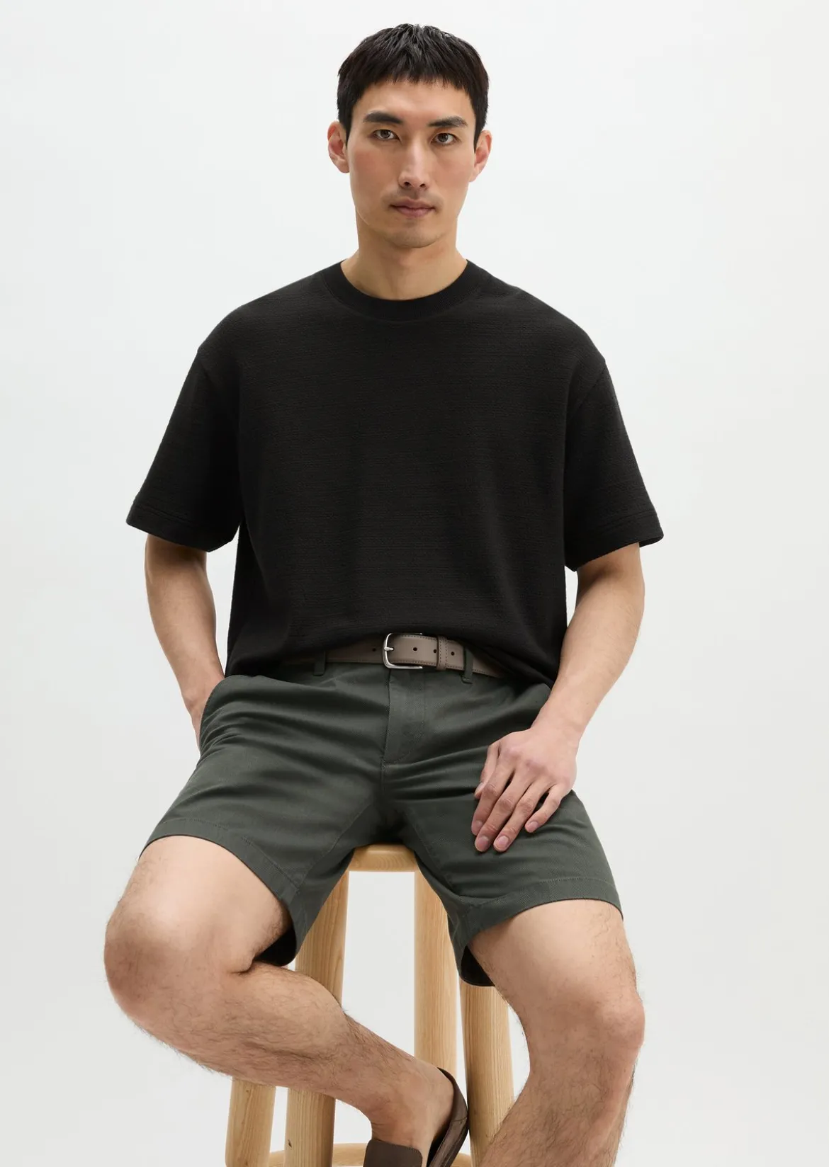DfC T-Shirt relaxed mit feiner Struktur