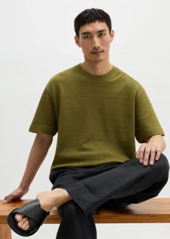 DfC T-Shirt relaxed mit feiner Struktur