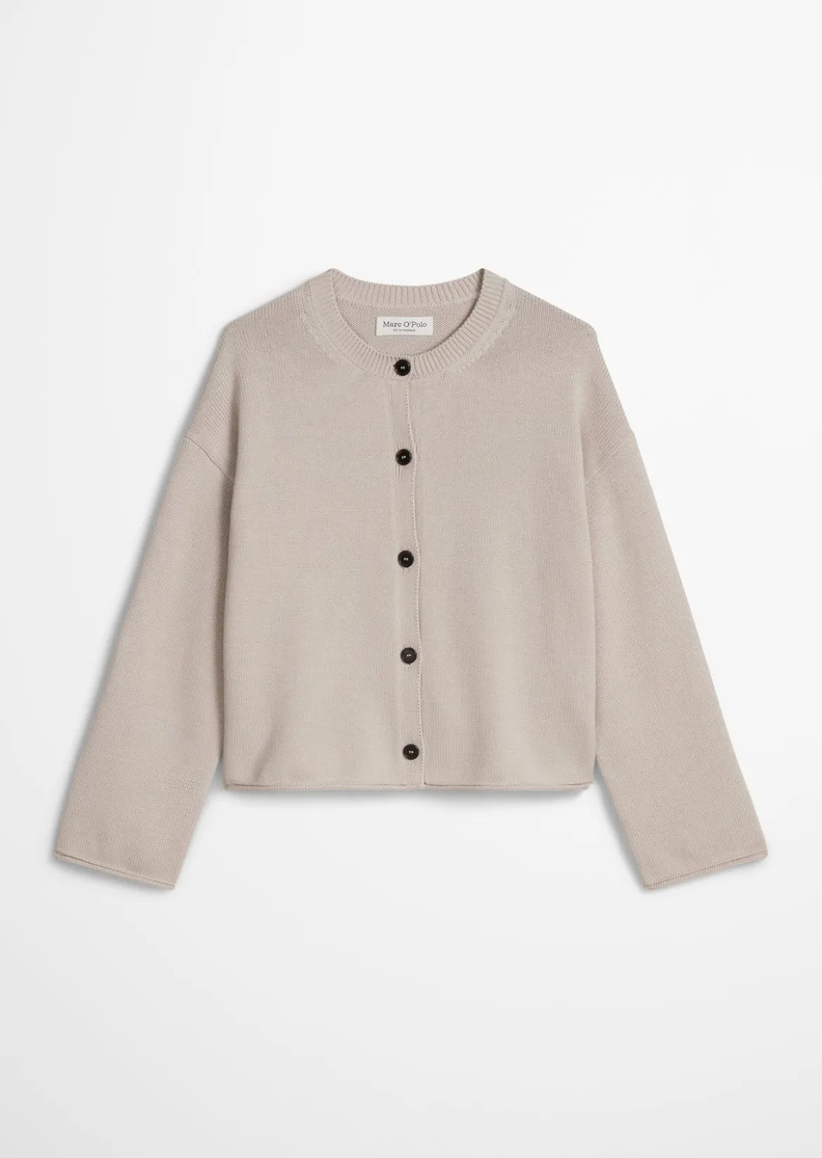 DfC V-Neck-Cardigan oversized aus Organic-Cotton-Garn