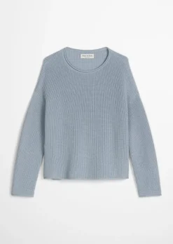 DfC-Strickpullover oversize aus Heavy-Weight-Organic-Cotton