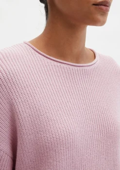 DfC-Strickpullover oversize aus Heavy-Weight-Organic-Cotton