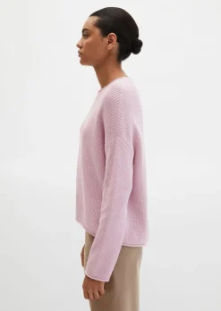 DfC-Strickpullover oversize aus Heavy-Weight-Organic-Cotton