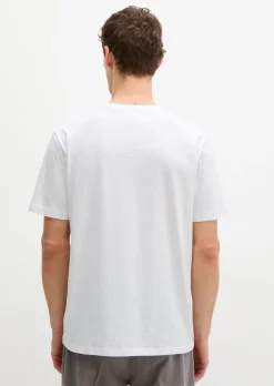 Doppelpack Rundhals-T-Shirts regular aus reiner Bio-Baumwolle
